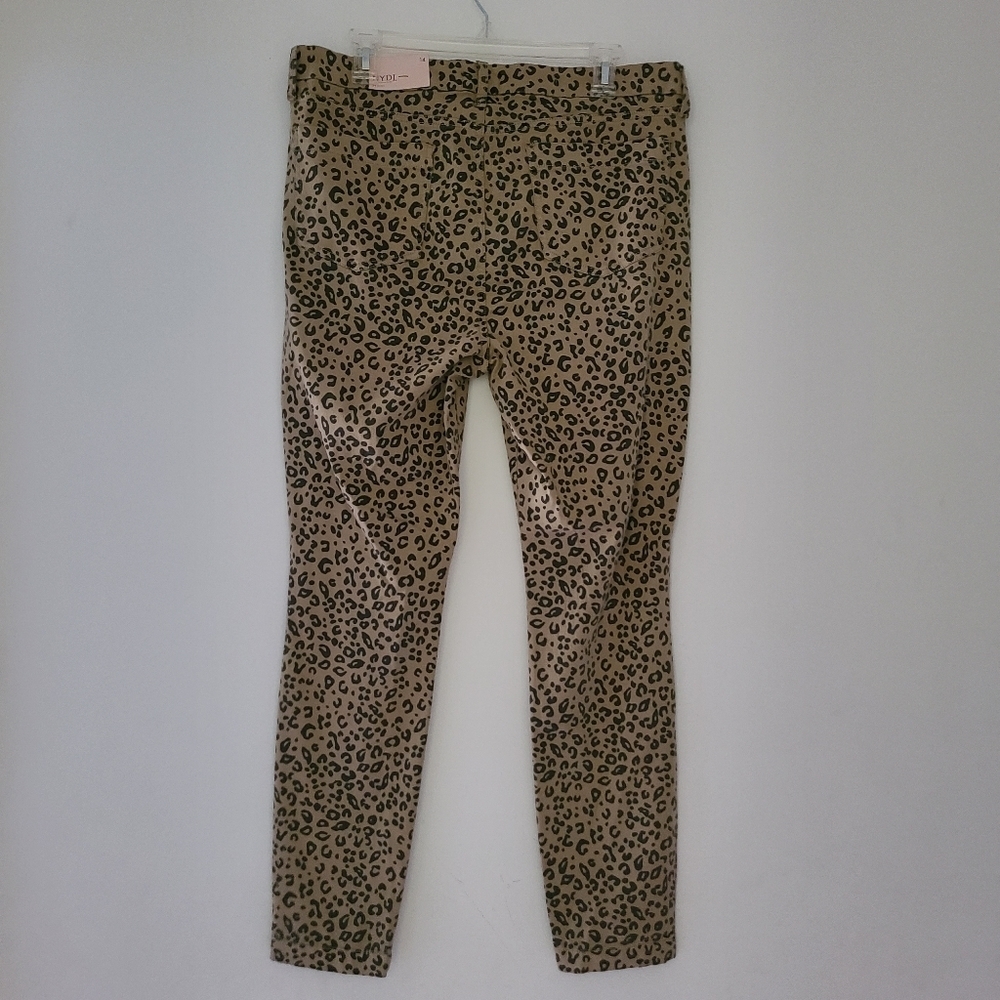 NWT NYDJ ami skinny leopard jeans - Picture 2 of 7
